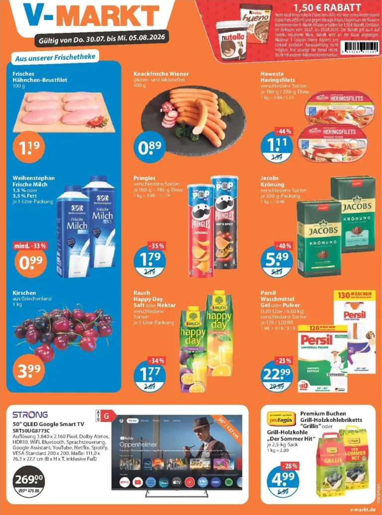 V-Markt Prospekt ab 30.07.2026