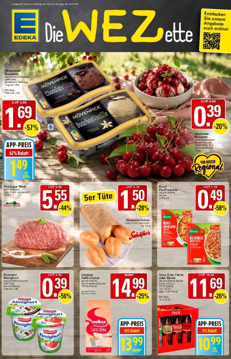 WEZ Prospekt ab 20.07.2026