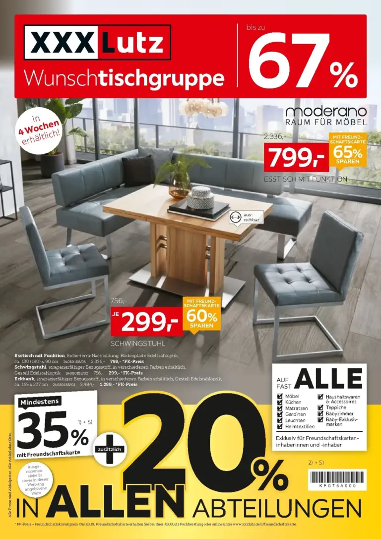 XXXLutz Prospekt ab 18.07.2026
