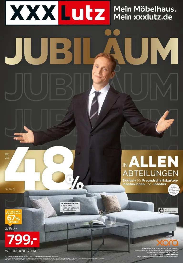 XXXLutz Prospekt ab 18.07.2026