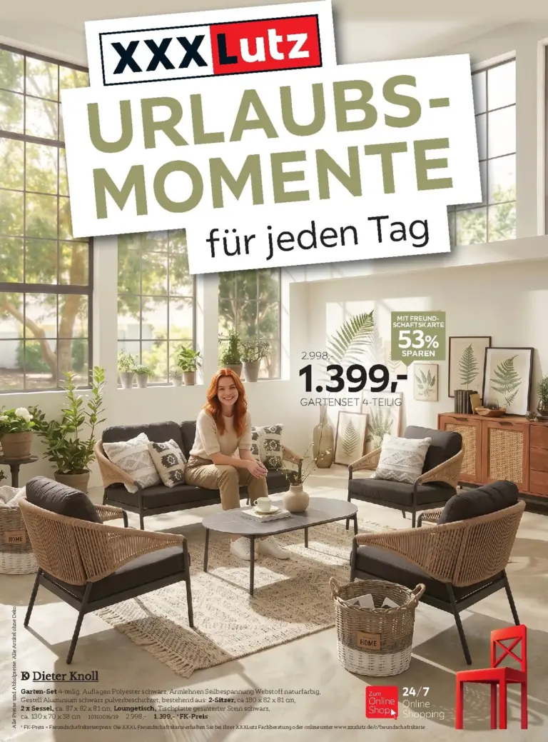 XXXLutz Prospekt ab 18.07.2026
