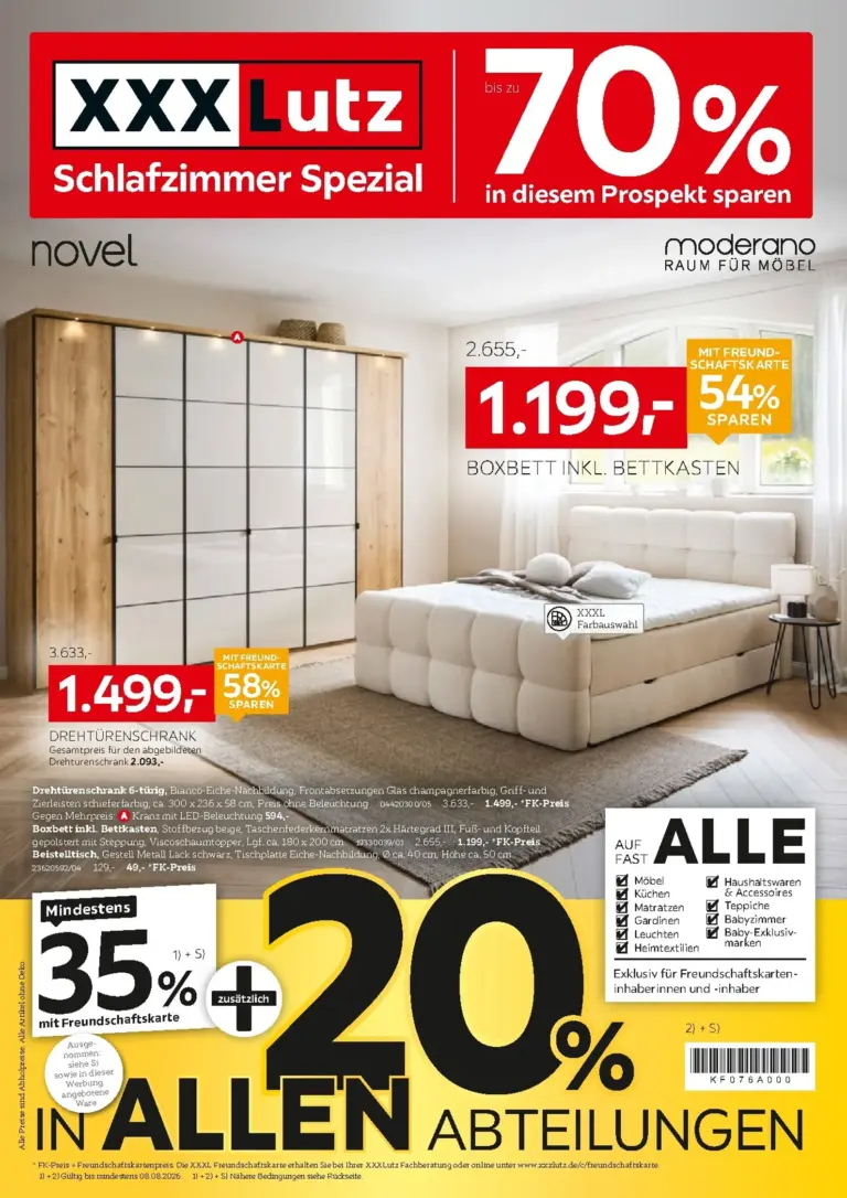 XXXLutz Prospekt ab 25.07.2026