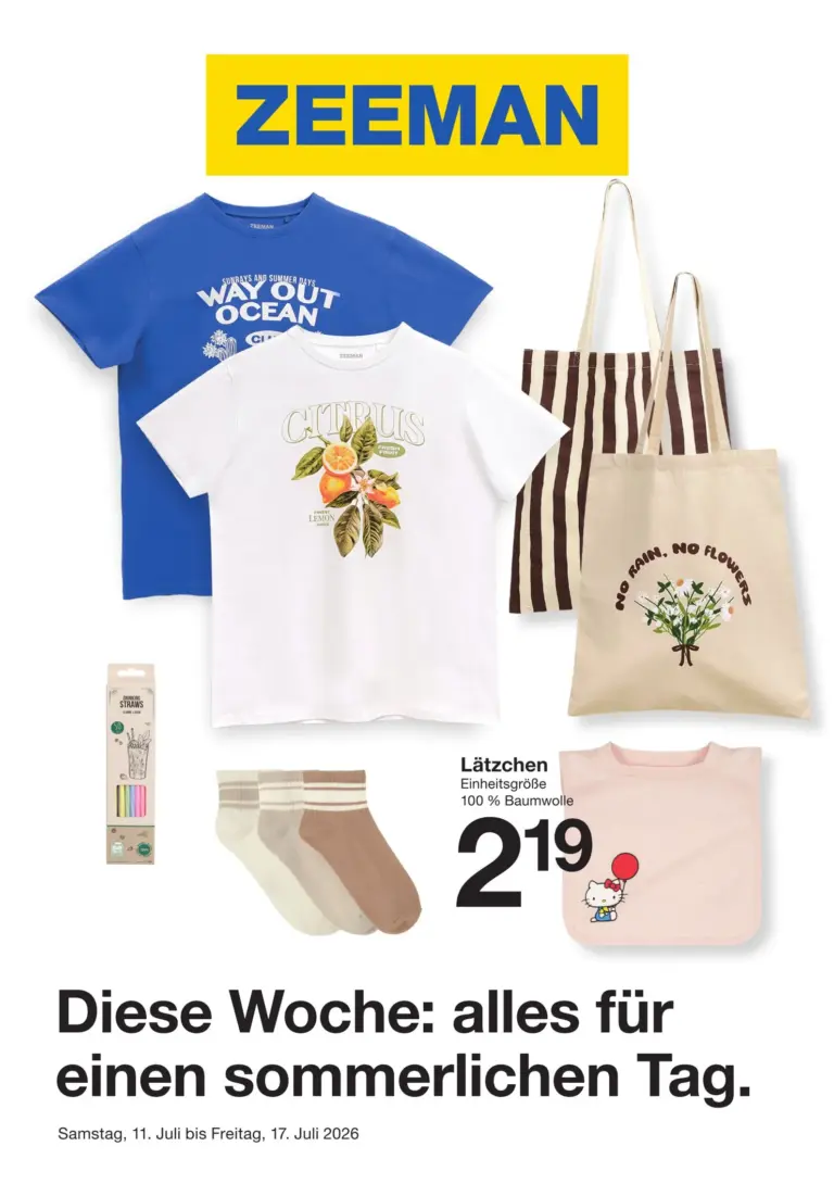 Zeeman Prospekt ab 11.07.2026