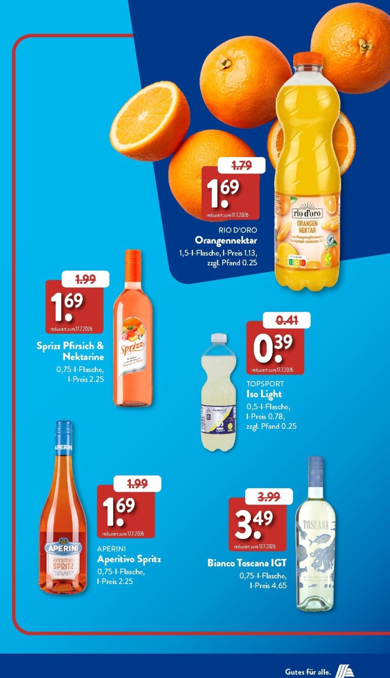 Aldi Süd Prospekt ab 31.07.2026