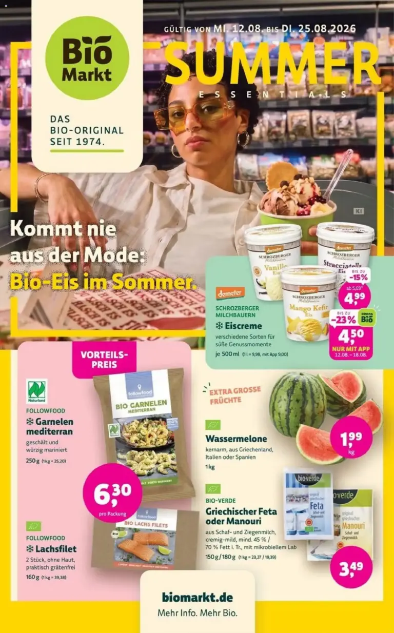 Biomarkt Prospekt ab 12.08.2026