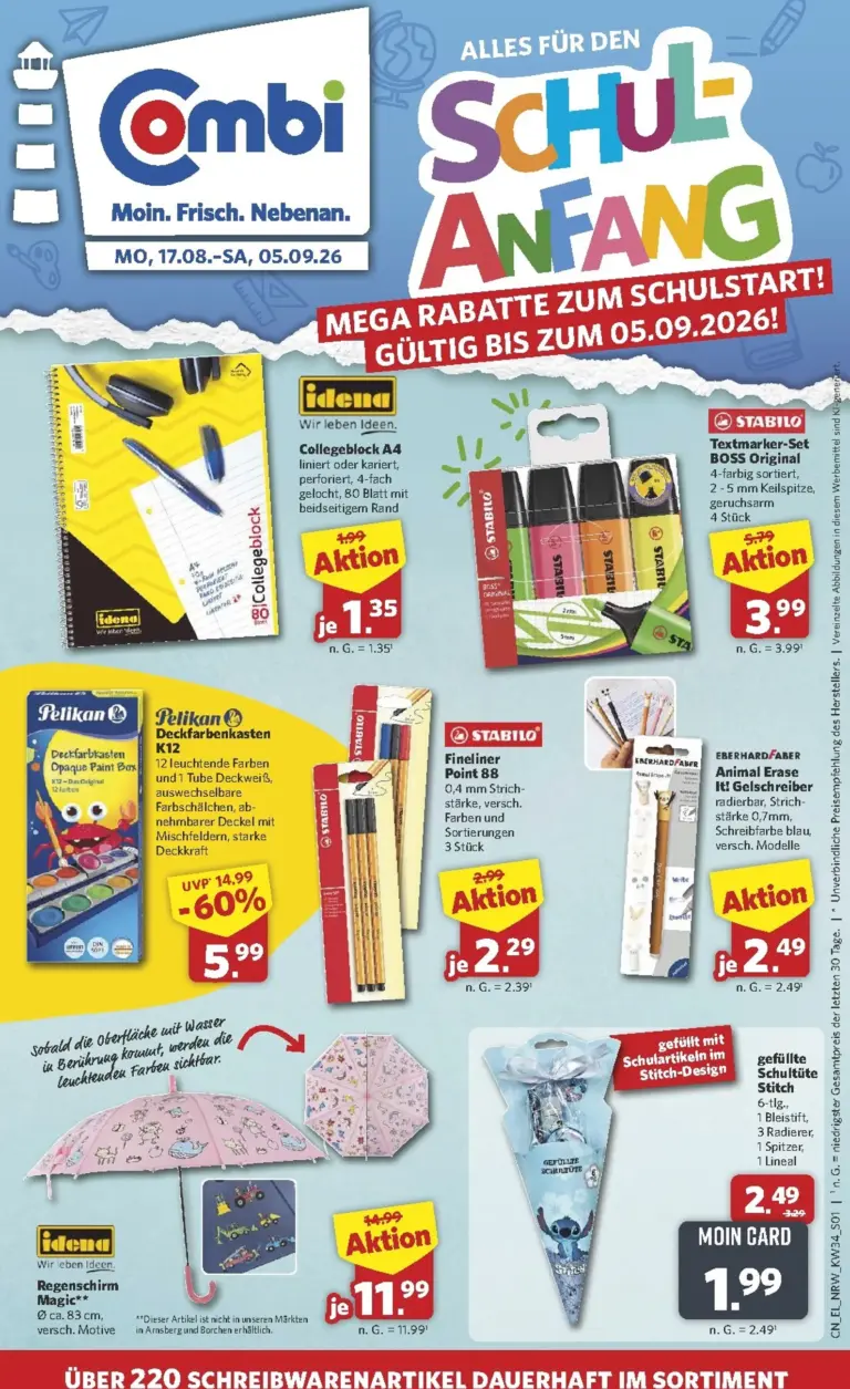 Combi Prospekt ab 17.08.2026