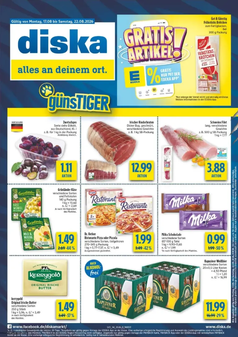 Diska Prospekt ab 17.08.2026