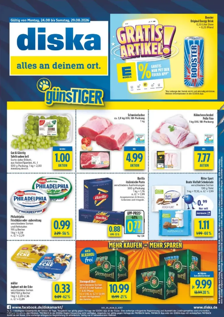 Diska Prospekt ab 24.08.2026
