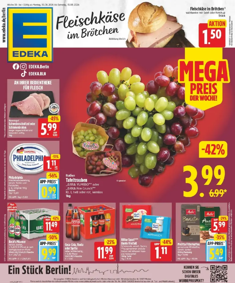 EDEKA Prospekt ab 10.08.2026