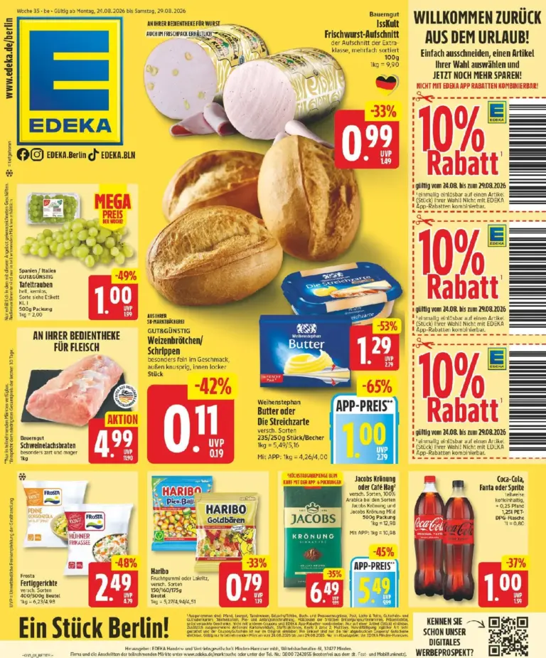 EDEKA Prospekt ab 20.08.2026