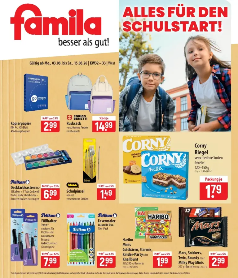 Famila Nordost Prospekt ab 03.08.2026