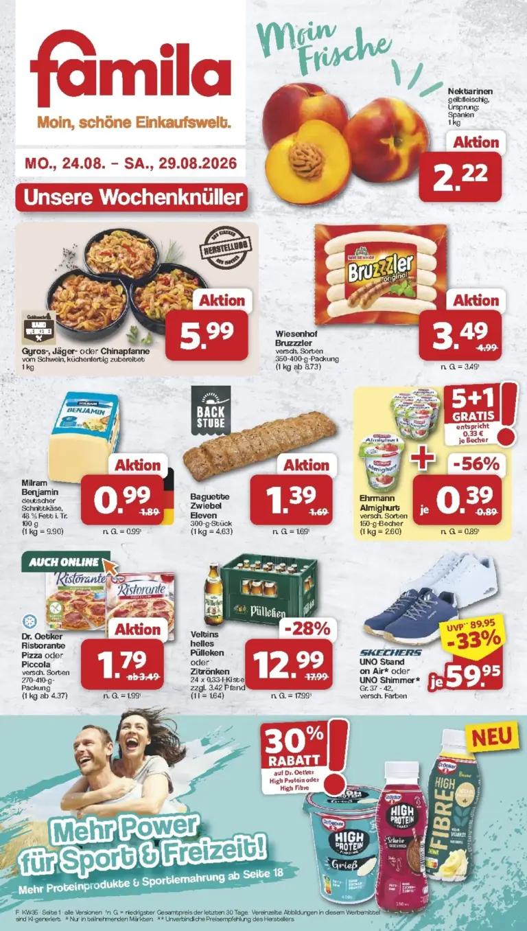 Famila Nordwest Prospekt ab 24.08.2026