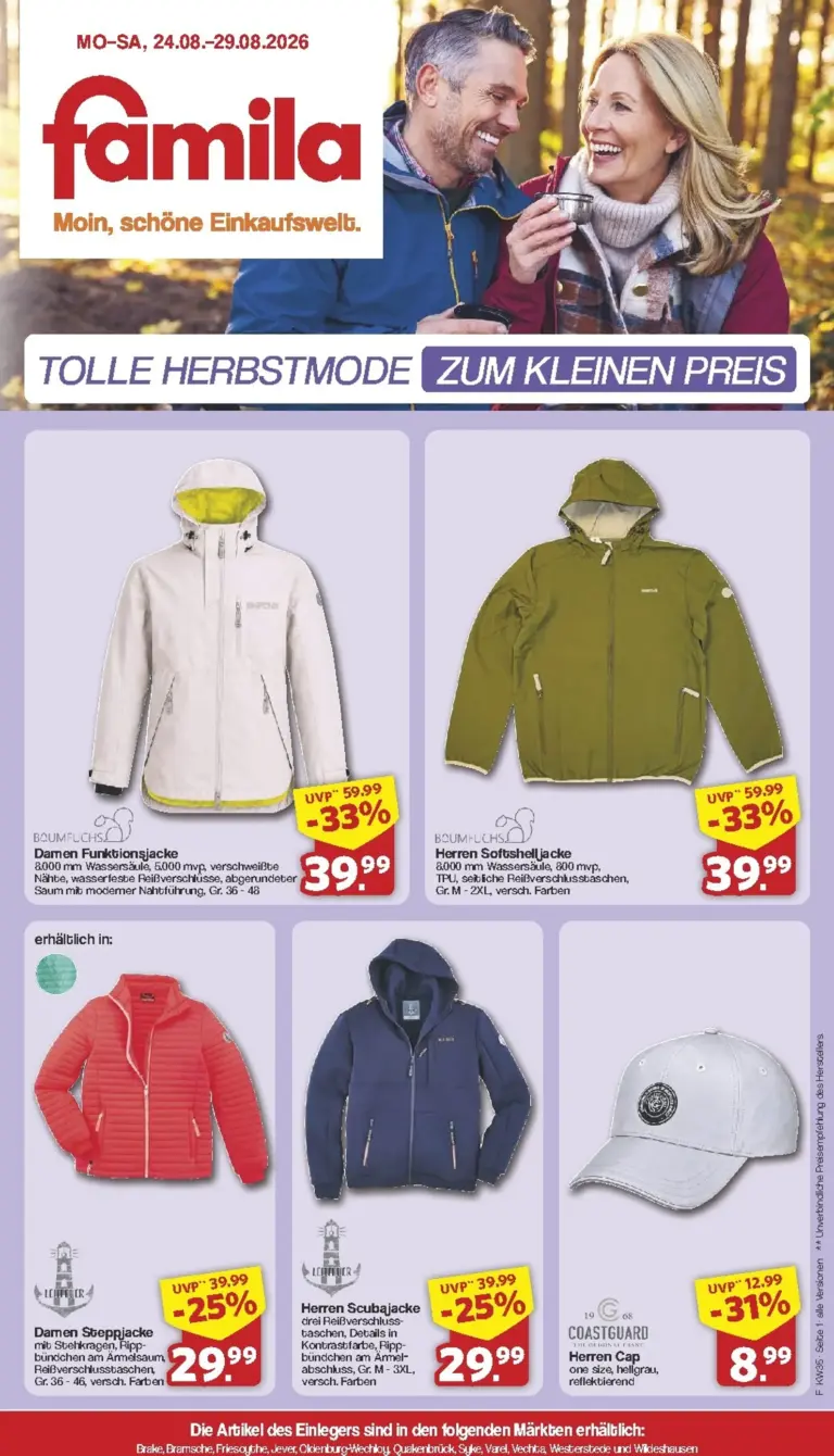 Famila Nordwest Prospekt ab 24.08.2026