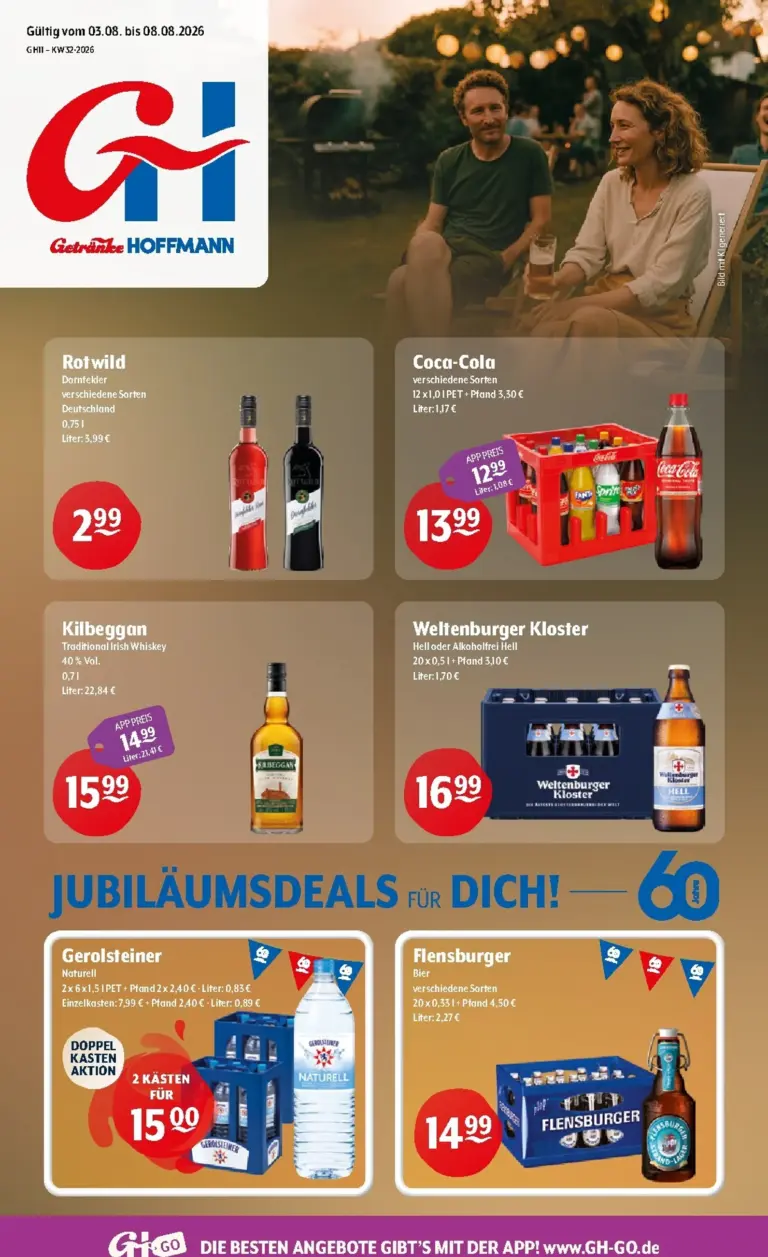 Getränke Hoffmann Prospekt ab 03.08.2026
