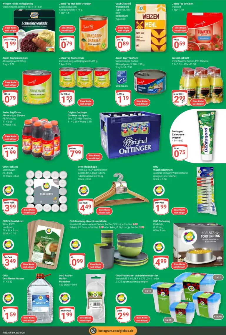 Globus Prospekt ab 17.08.2026