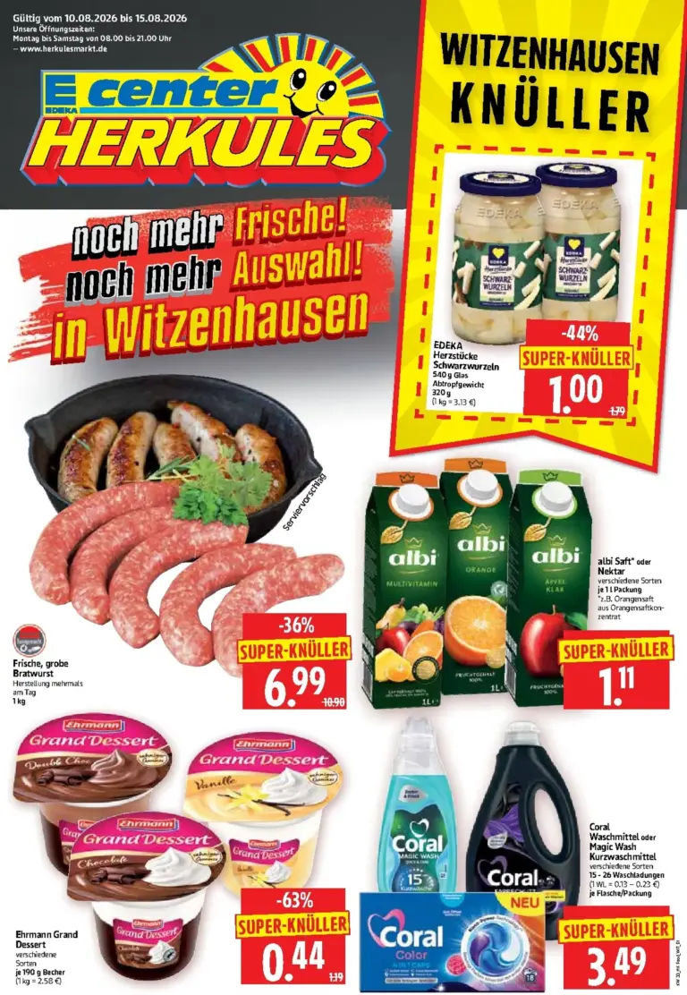 Herkules Prospekt ab 10.08.2026