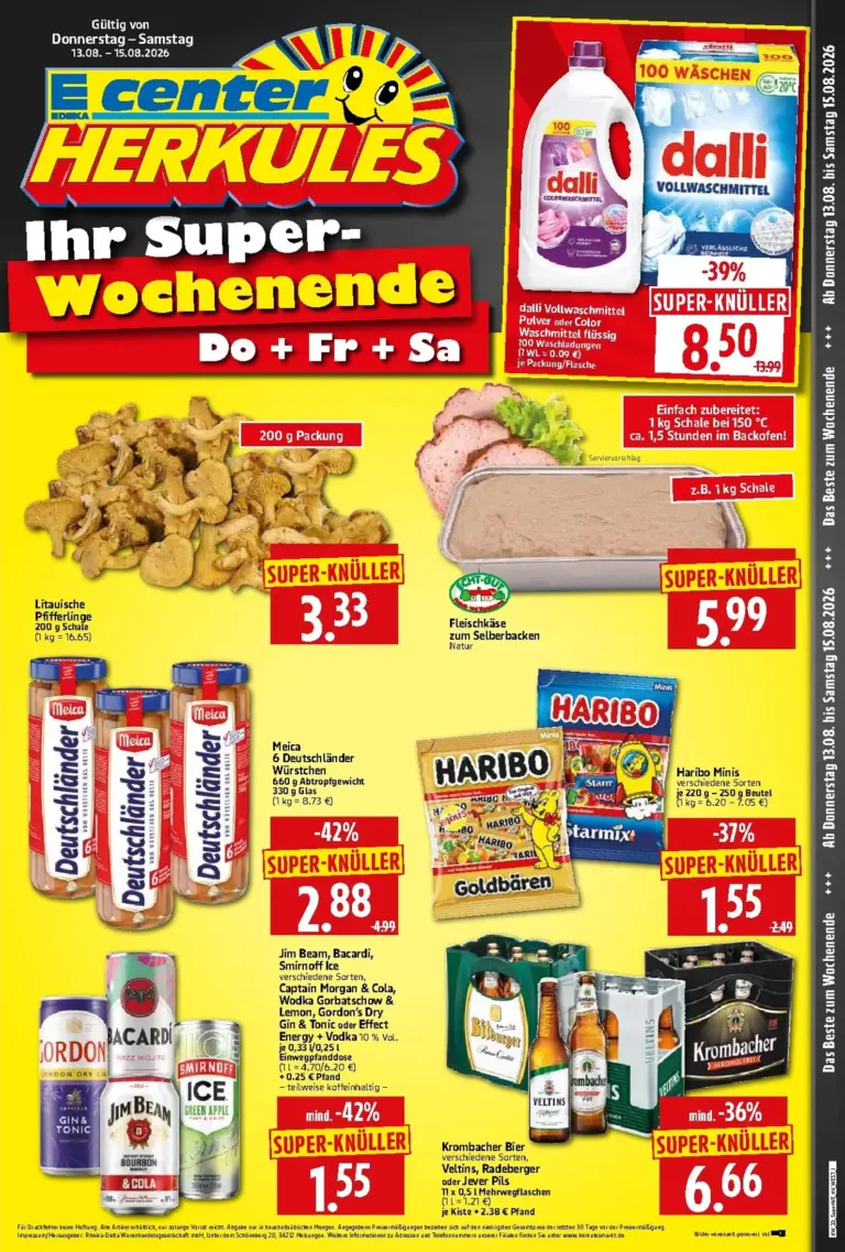 Herkules Prospekt ab 13.08.2026