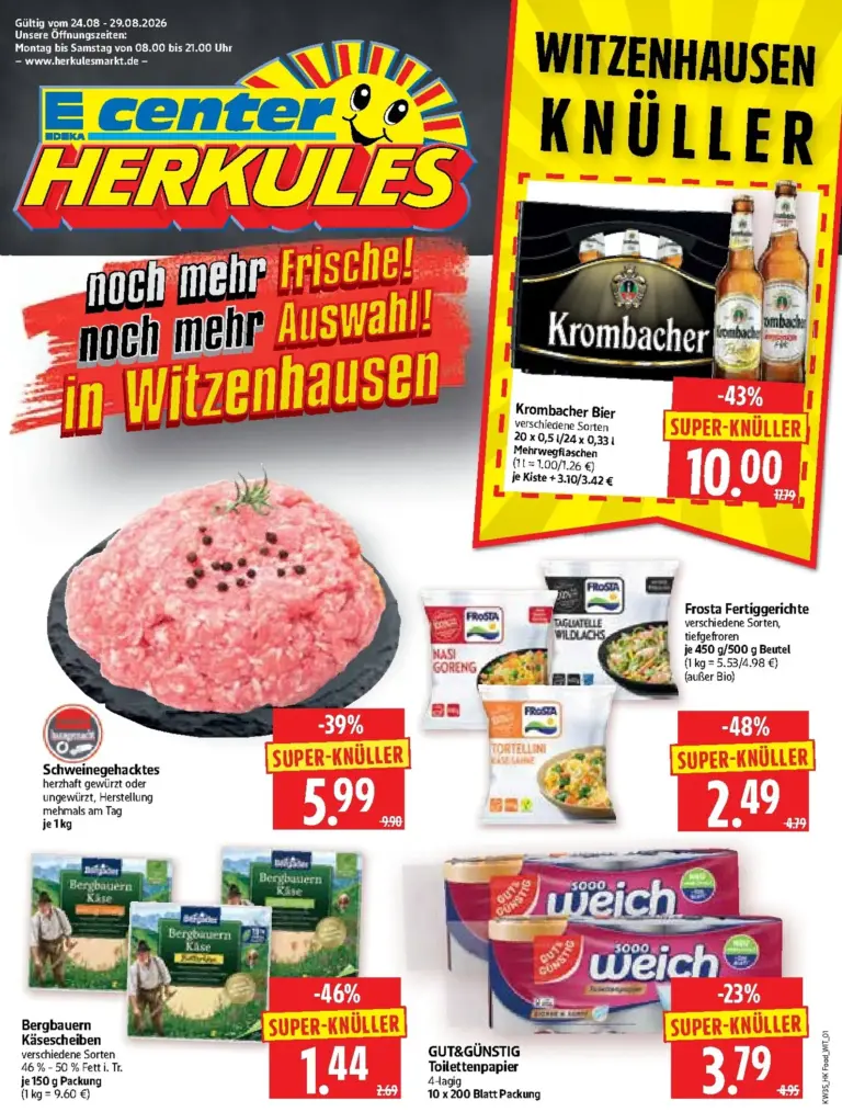 Herkules Prospekt ab 24.08.2026