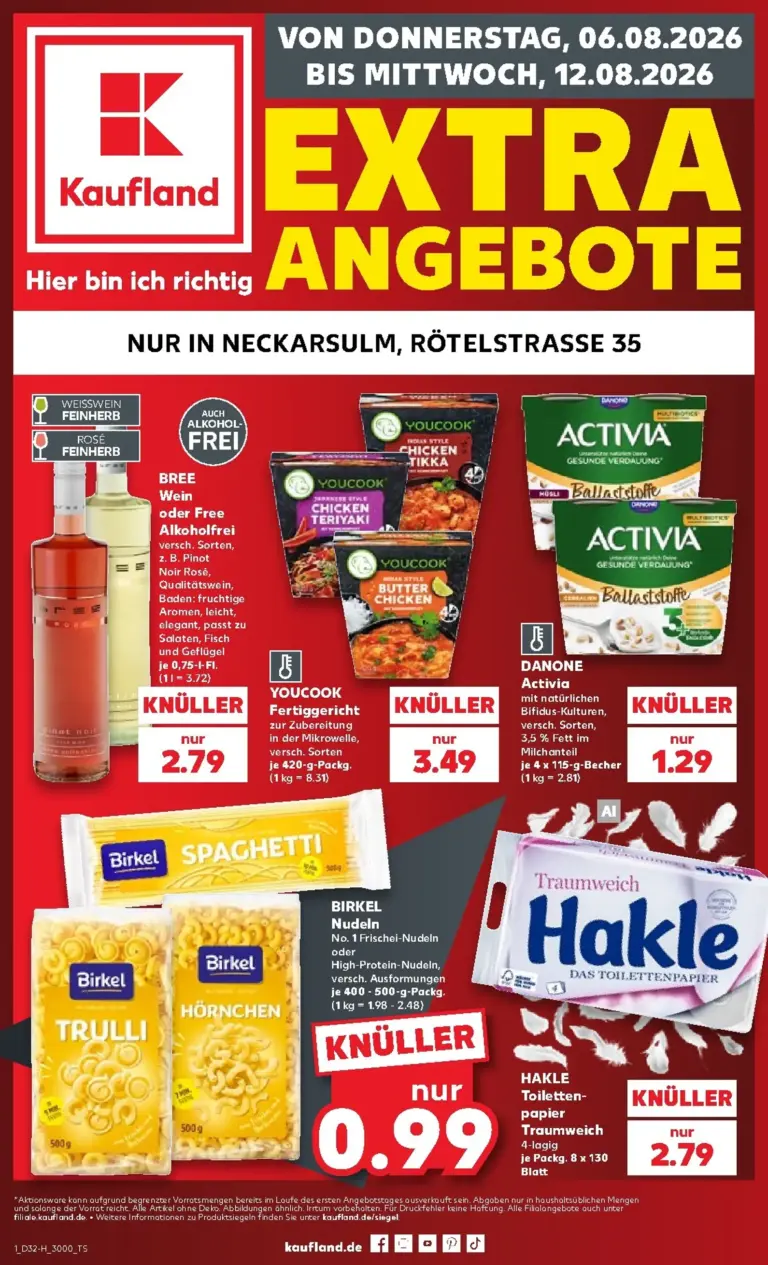 Kaufland Prospekt ab 06.08.2026