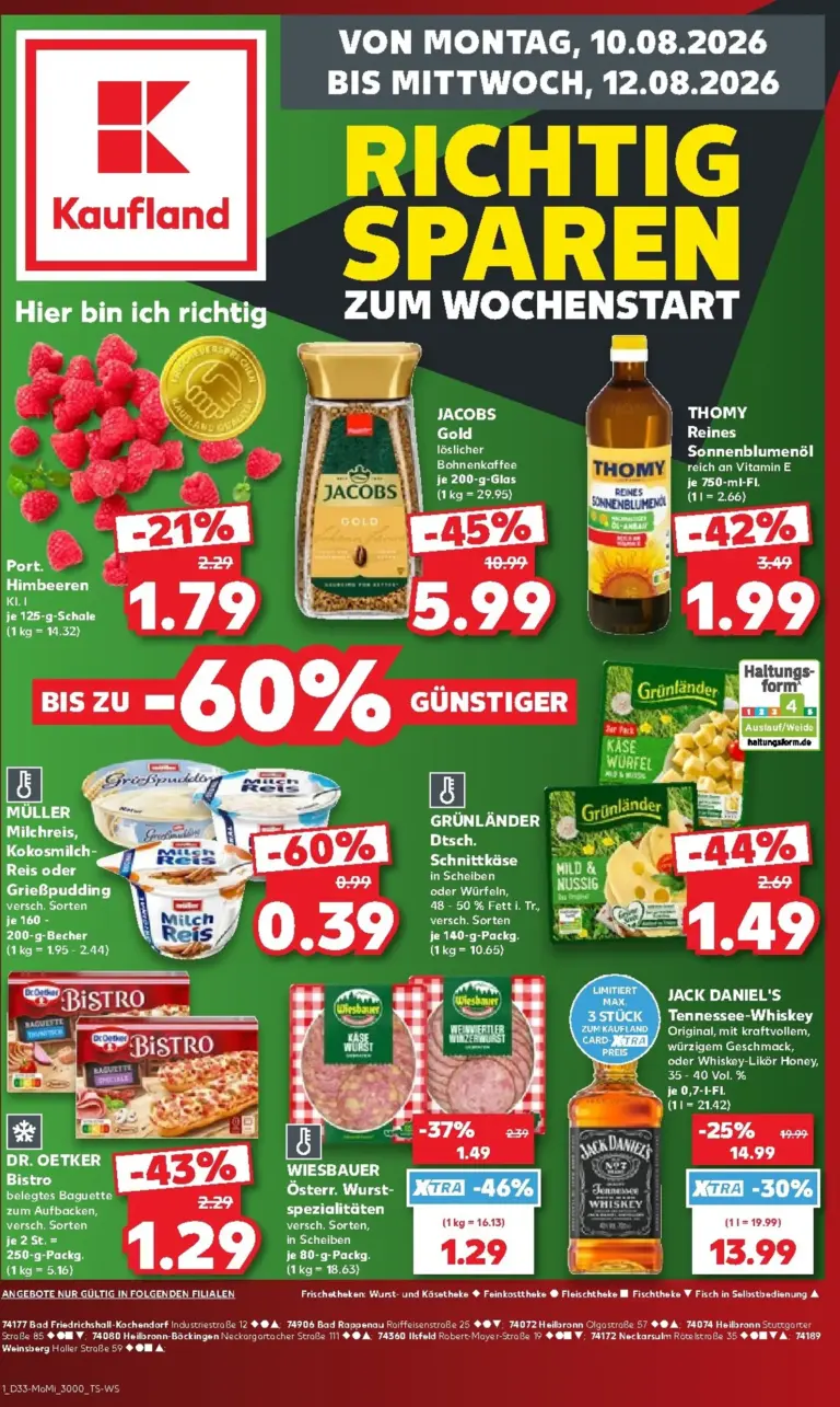 Kaufland Prospekt ab 10.08.2026