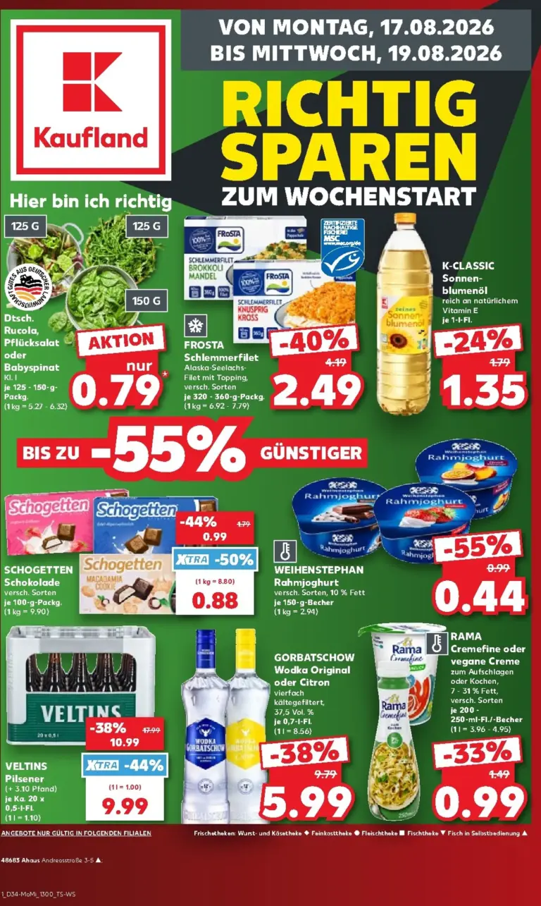 Kaufland Prospekt ab 17.08.2026