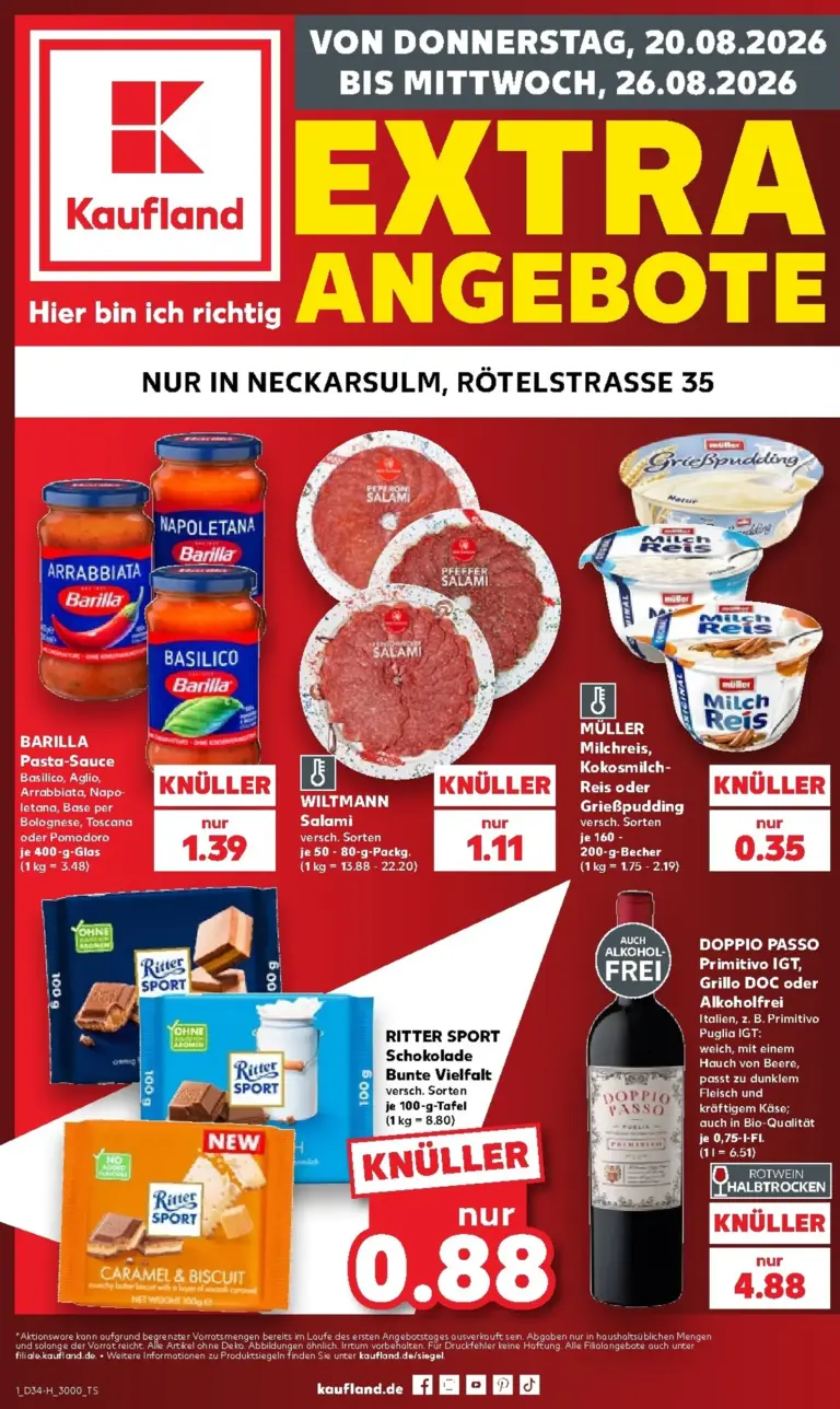 Kaufland Prospekt ab 20.08.2026