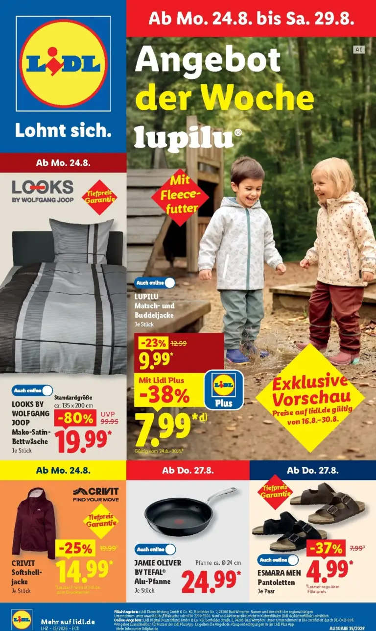 LIDL Prospekt ab 24.08.2026