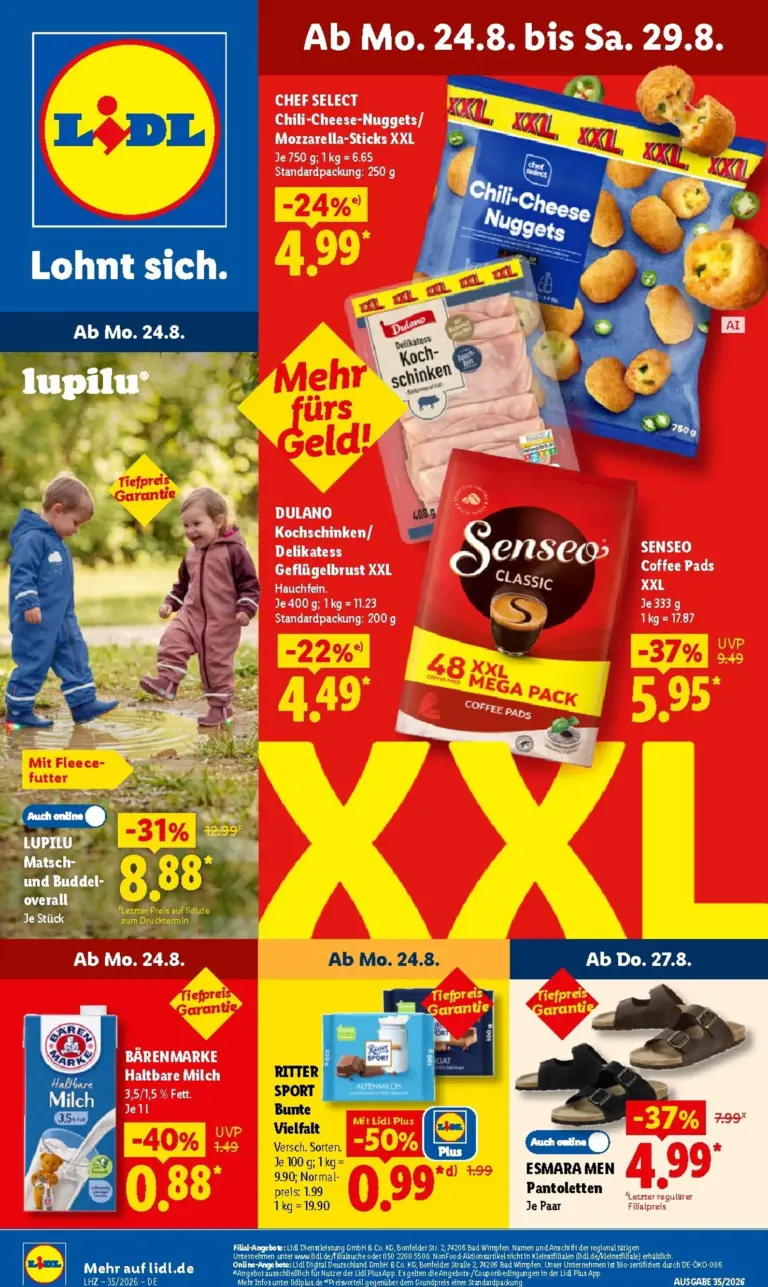 LIDL Prospekt ab 24.08.2026