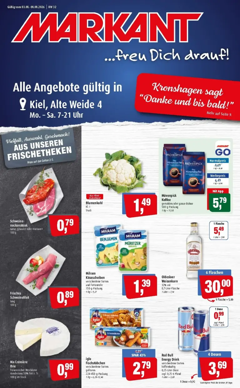 Markant Prospekt ab 03.08.2026