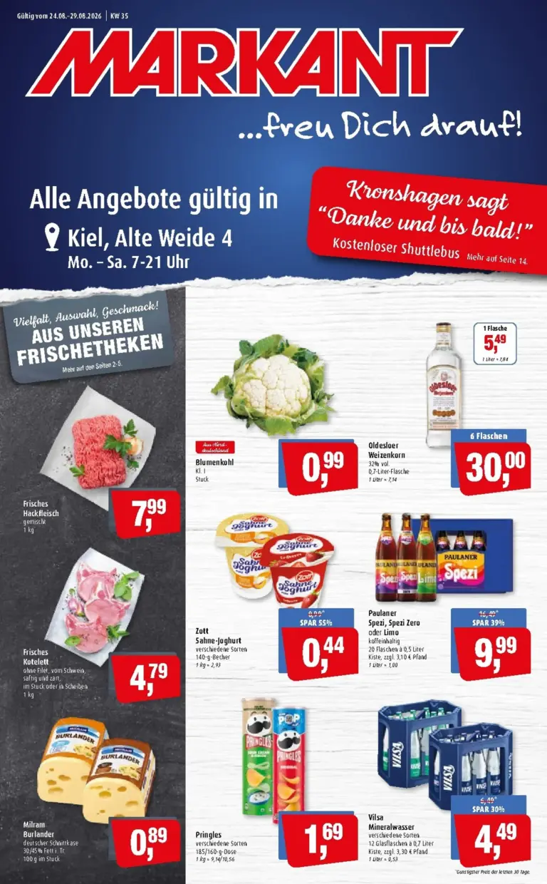 Markant Prospekt ab 24.08.2026