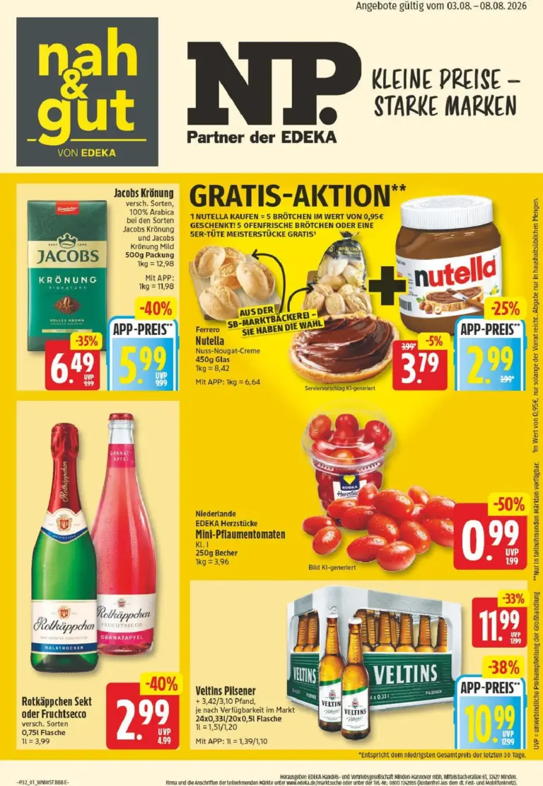 nah & gut Prospekt ab 03.08.2026