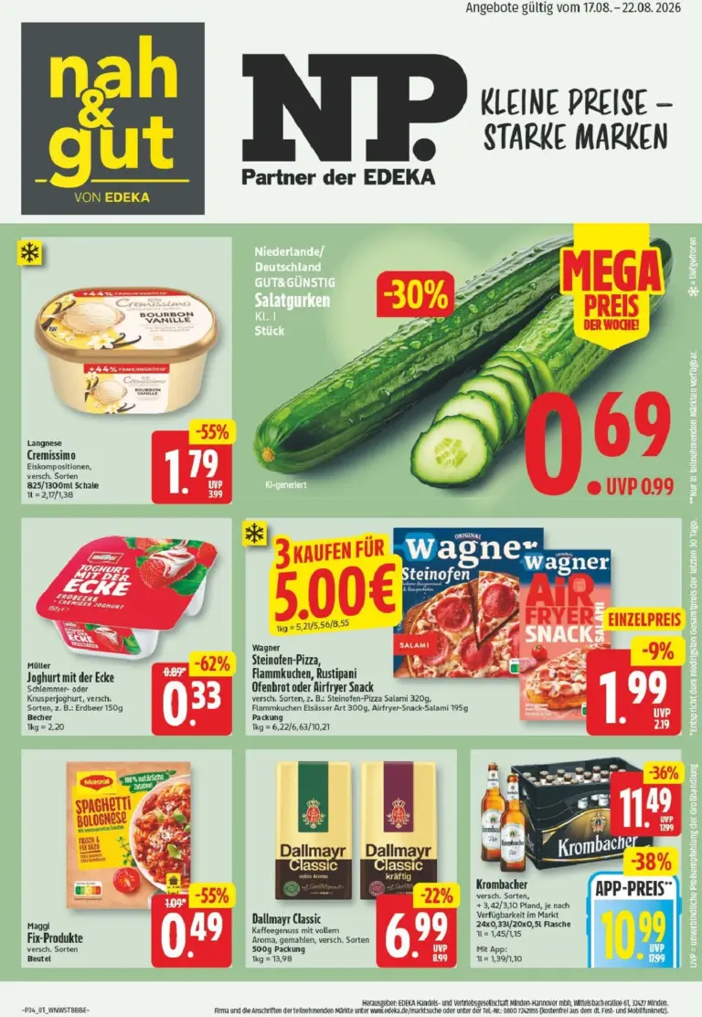 nah & gut Prospekt ab 17.08.2026