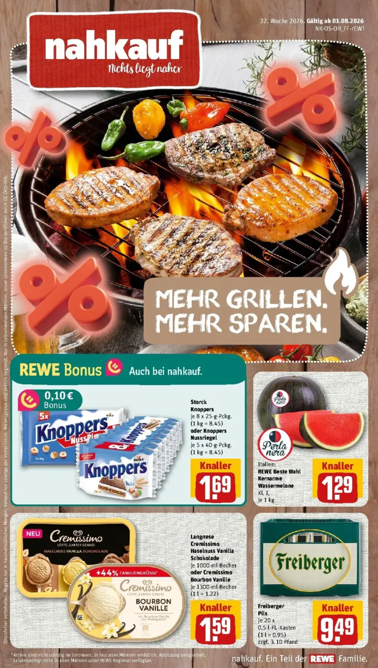 nahkauf Prospekt ab 03.08.2026
