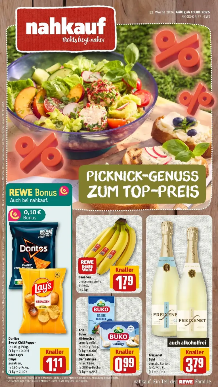 nahkauf Prospekt ab 10.08.2026