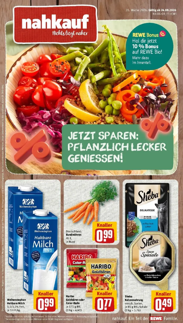 nahkauf Prospekt ab 24.08.2026