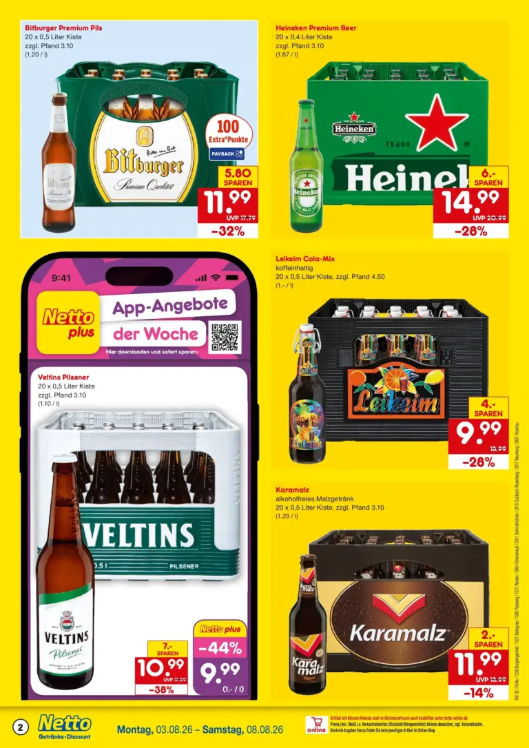 Netto Marken-Discount Prospekt ab 01.08.2026