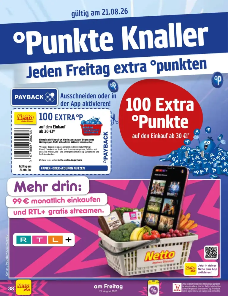 Netto Marken-Discount Prospekt ab 17.08.2026
