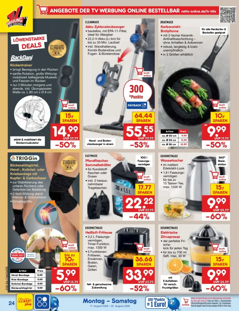 Netto Marken-Discount Prospekt ab 17.08.2026