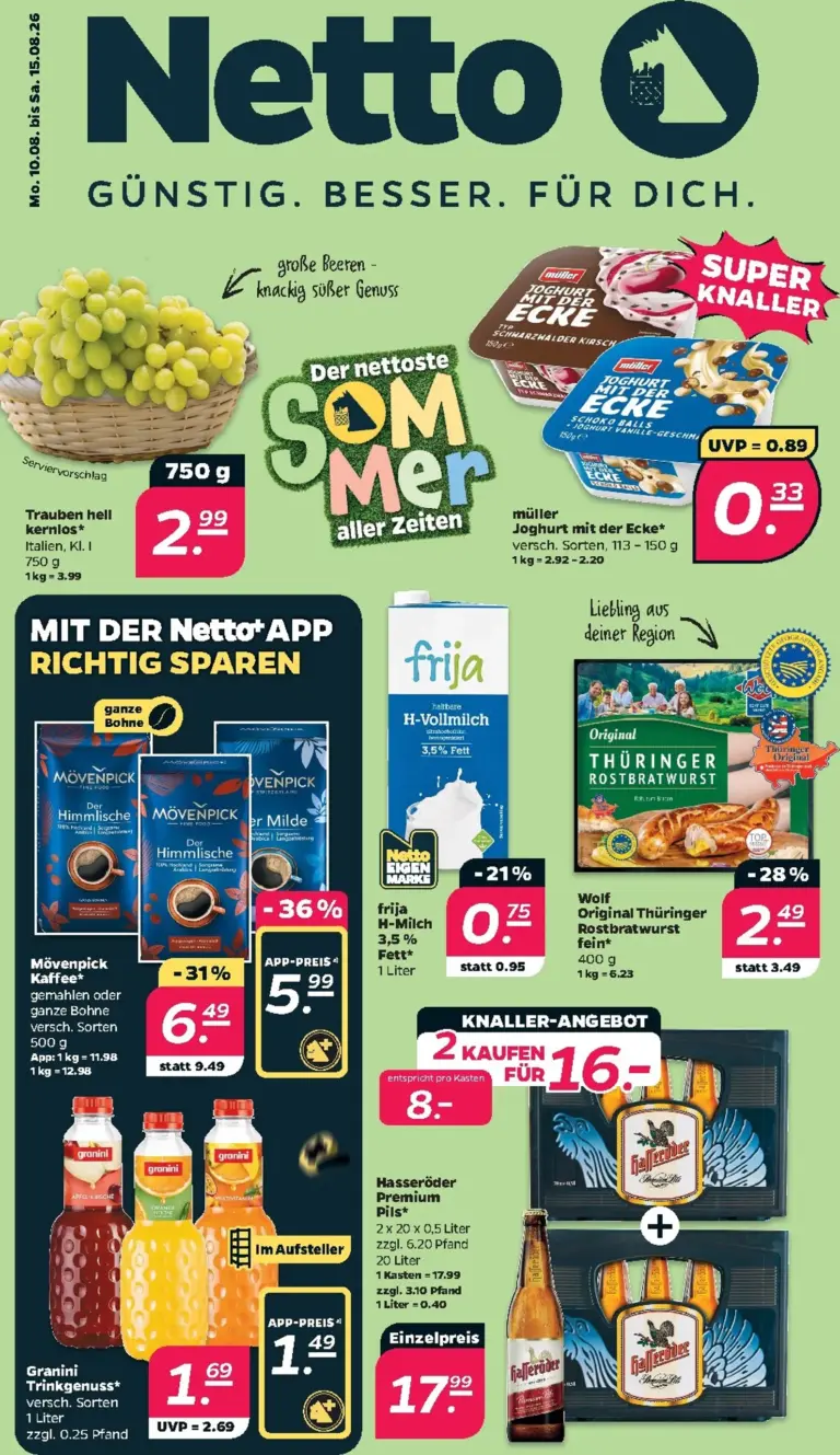 NETTO Prospekt ab 10.08.2026