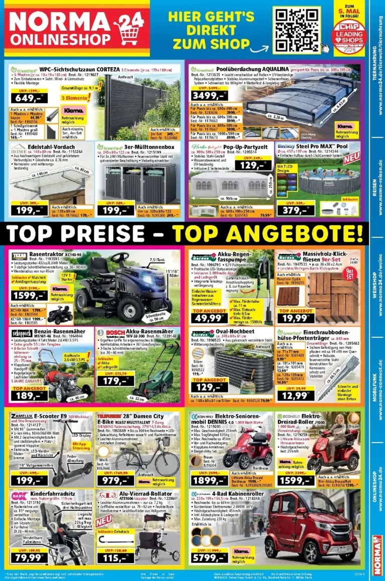 Norma Prospekt ab 10.08.2026