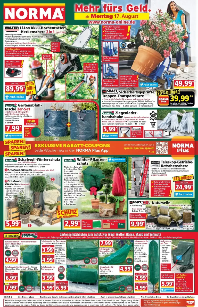 Norma Prospekt ab 17.08.2026