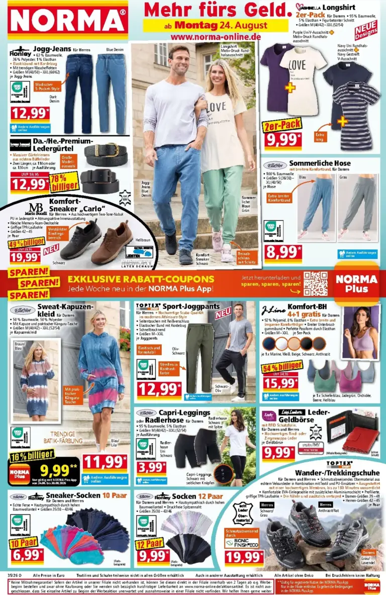 Norma Prospekt ab 24.08.2026