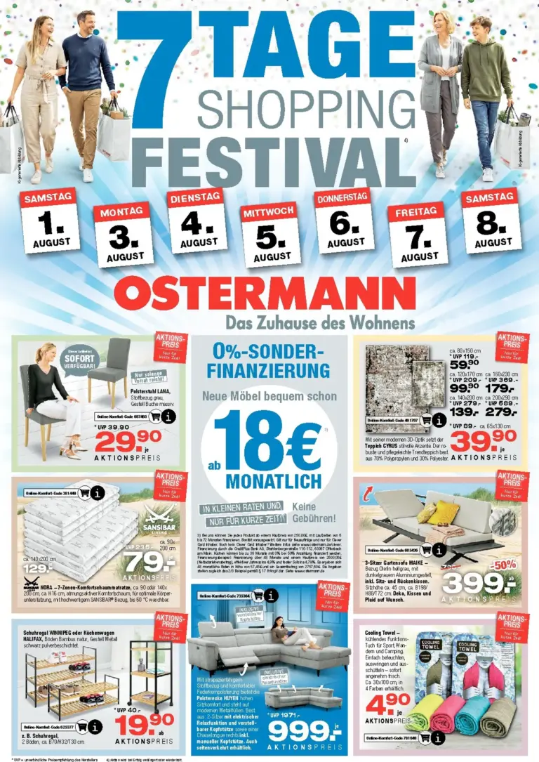 Ostermann Prospekt ab 01.08.2026