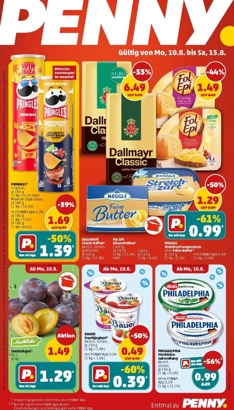 Penny Prospekt ab 10.08.2026