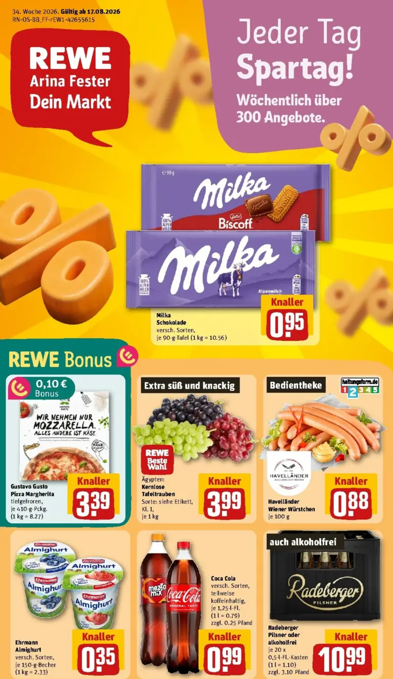 REWE Prospekt ab 17.08.2026