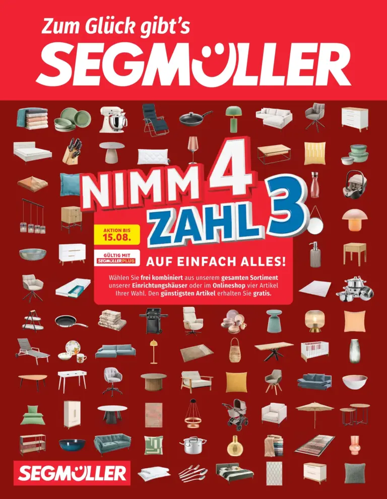 Segmüller Prospekt ab 31.07.2026