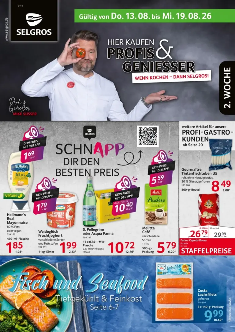 Selgros Prospekt ab 13.08.2026