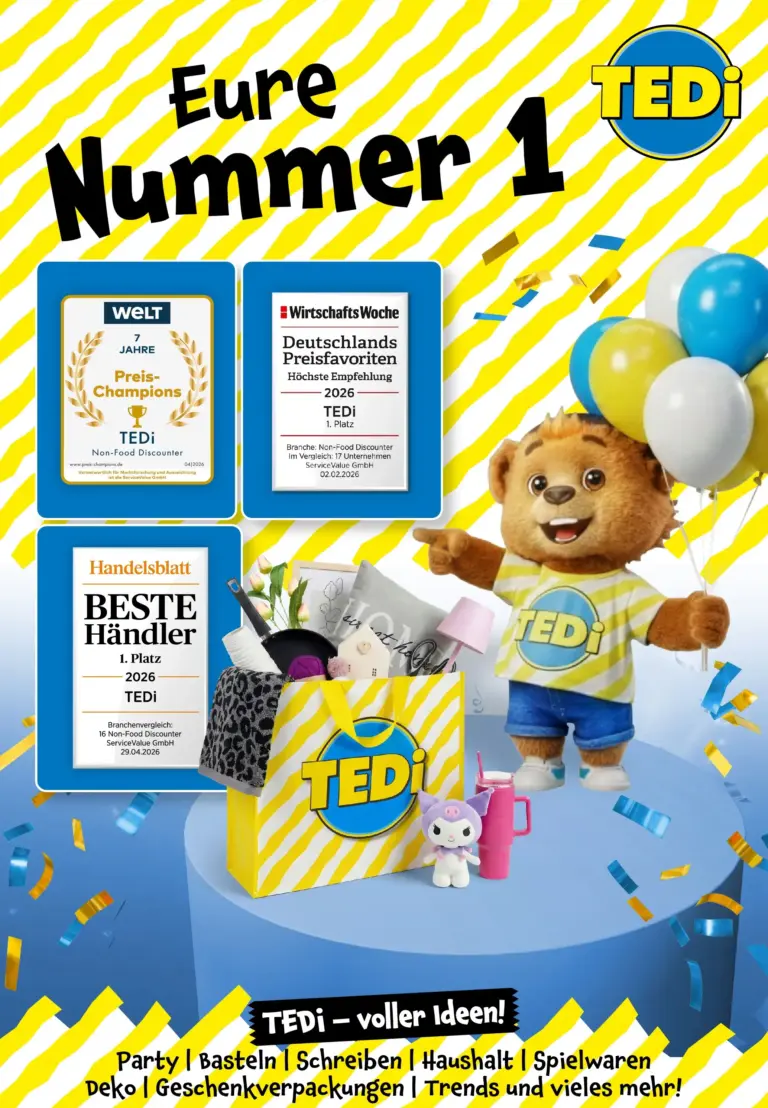 TEDi Prospekt ab 14.08.2026