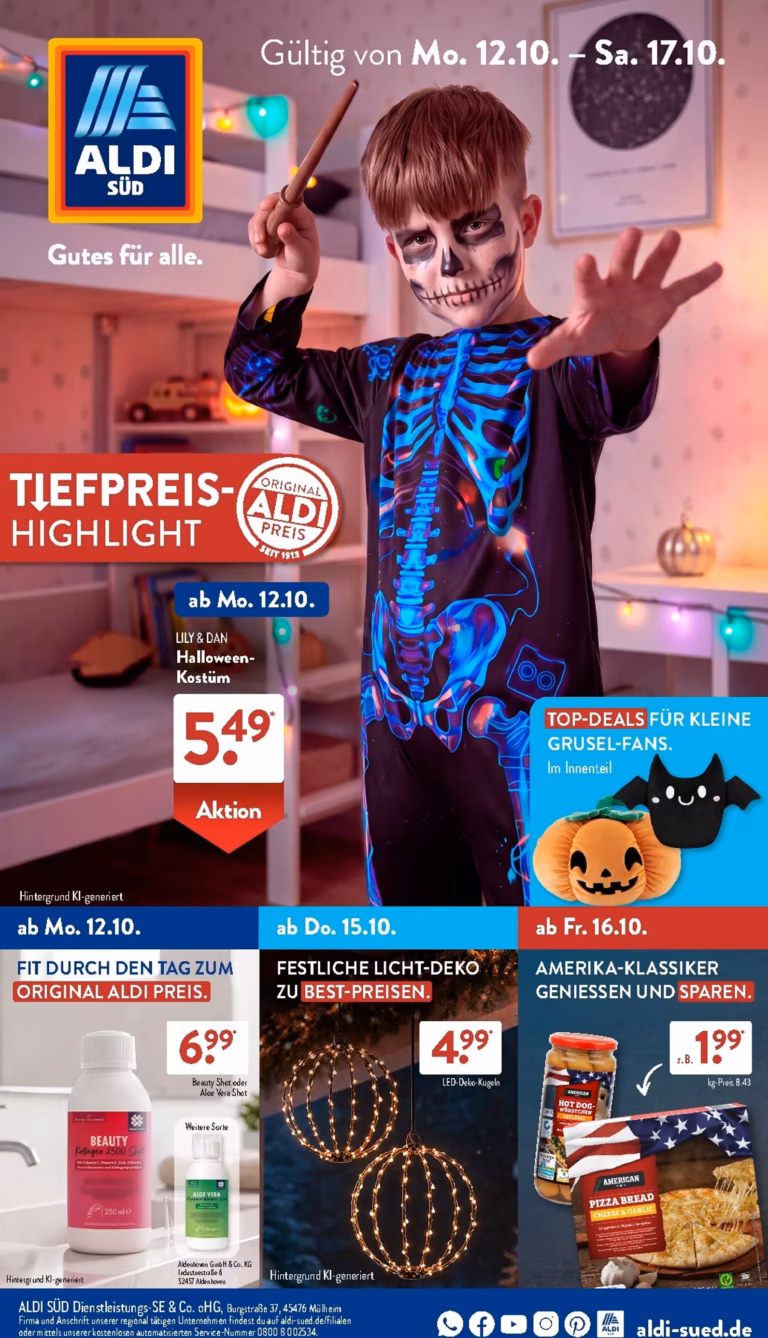 Aldi Süd Prospekt ab 12.10.2026