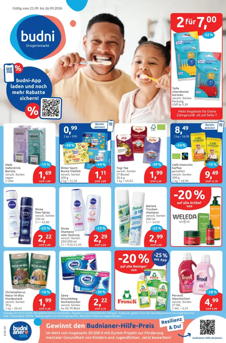 Budni Prospekt ab 21.09.2026